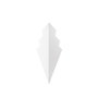 Opviq Arrow - 15173 Lámpara de Pared de Metal Blanco
